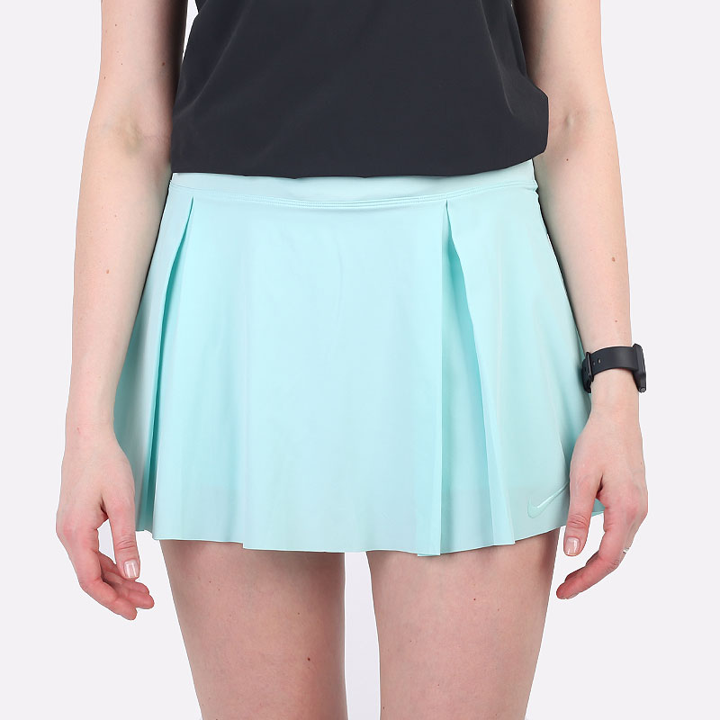 женская голубая юбка Nike Club Skirt Women's Regular Golf Skirt DD3735-382 - цена, описание, фото 4